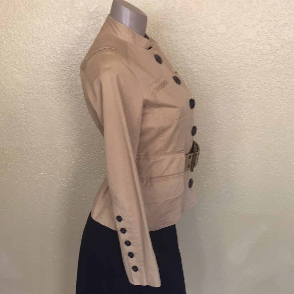 Relativity Button Front Belted Jacket 8 - image 1